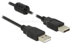 Delock USB 2.0-s kábel A-típusú csatlakozódugóval > USB 2.0-s, A-típusú csatlakozódugóval, 1, 0 m, fe (DL84889) (DL84889)