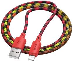 hoco. Lightning USB kábel Hoco 2, 4A 1 m X116 színátmenetes piros