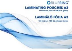 BLUERING Lamináló fólia A3, 175 micron 100 db/doboz, BlueringR (BLUERING_LAMMA3175MIC) (BLUERING_LAMMA3175MIC)