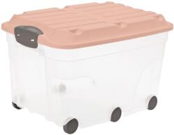 Rotho Cutie de depozitare ROLLER, 57 L, roz (1766602089)