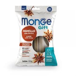 Monge 4 x Monge Dog Mini Puppy & Junior Dental Stick cu Miel si Anason, 120 g