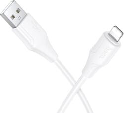  USB A - Lightning Szilikon Kábel Hoco 2, 4A 1 m fehér
