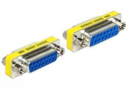 Delock Sub-D 15 pin anya > anya nemváltó adapter (DL65480) (DL65480)