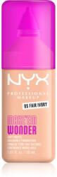 NYX Professional Makeup Make ‘Em Wonder make-up usor matifiant culoare 05 Fair Ivory 30 ml