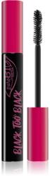 puroBIO Cosmetics Black too Black mascara pentru volum si ingrijire 9.9 ml