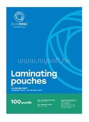 BLUERING Lamináló fólia A4, 100 micron matt 100 db/doboz, BlueringR (BLUERING_LAMMA4MA100MIC) (BLUERING_LAMMA4MA100MIC)