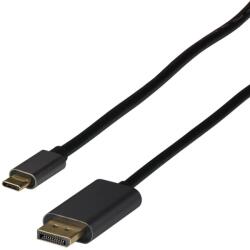 EFB Elektronik USB 3.0 Type C DisplayPort 1.4 Átalakító Fekete 2m EBUSBC-DP14K. 2 (EBUSBC-DP14K.2)