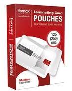 FORNAX Lamináló fólia 54x86mm, 125 micron 100 db/doboz, Fornax (FORNAX_104356) (FORNAX_104356)