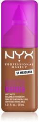 NYX Professional Makeup Make ‘Em Wonder make-up usor matifiant culoare 34 Mahogany 30 ml