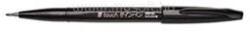 Pentel Ecsettoll, kalligrafikus hajlékony hegyű, SES15C-A fekete (PENTEL_SES15CA) (PENTEL_SES15CA)
