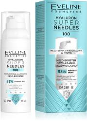 Eveline Cosmetics Hyaluron Super Needles 100 Meso-booster arckrém, hidratáló és ragyogást fokozó, 50 ml (169082)