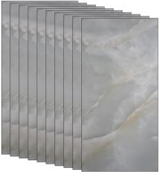 NEXTLY 30 db NEXTLY öntapadós márvány utánzat tapéta készlet, vízálló, állítható, erős ragasztó, könnyen felszerelhető, fedőfelület 5, 4 nm, 30x60 cm, 2 mm vastagság PD910 (s30pd910)