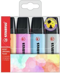 STABILO Boss Original Pastel szövegkiemelő készlet, 4 db (70/4-4)