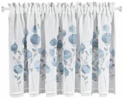 Eurofirany Pola vitrázs függöny Fehér/kék 60x150 cm (372423)