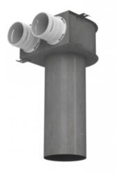  Mennyezeti szelepfogadó 2x75mm (Blaufast 0811125 / RPZ 125/75x2 M)