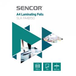 Sencor Lamináló Fólia, A4-es, SLA FA4B150, 2X75, Micron, 100 Fólia/Doboz (SLA FA4B150)