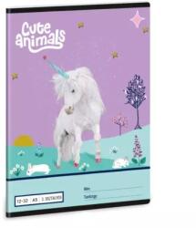 Ars Una Füzet vonalas ARS UNA A/5 32 lapos 12-32 3. osztályos Cute Animals-Unicorn (53604484)