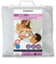 Inter-widex Happy Antiallergia Párna, Inter-Widex, poliészter, 40x40 cm, fehér (198018)