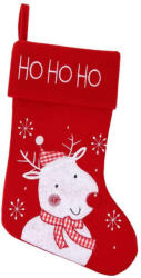 Godan Rénszarvas White karácsonyi kandalló zokni, csizma 45, 5 cm (NW-SSBR) - pepita
