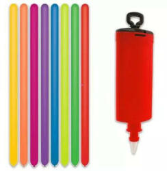 Godan Szivárvány Modell Lufi - 10 db - Pumpával (GB/PG14)