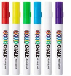 Tooky Toy Tookyland: Folyékony krétafilc minden felületre - 6 db-os (LT324)