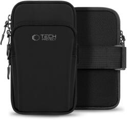 Tech-Protect Borseta Brățară sport Tech Protect M7 telefon fixare pe braț - Husă telefon - culoare Negru