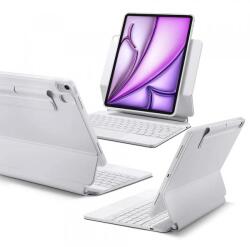 ESR Husa cu Tastatura pentru Apple iPad (2025) / (2022), ESR, Rebound, Alba