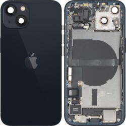 Apple Piese si componente Capac Baterie Apple iPhone 13, Cu Carcasa Mijloc, Full Parts, Negru (Midnight), Swap (cb/369190/fullp/sw) - vexio