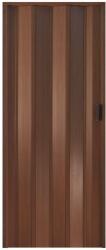 Italbox PVC hajtogatott ajtó, 85x203cm, diófa mix, made in Italy