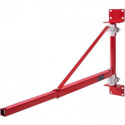 VivaTechnix Brat pivotant pentru macara, suport electropalan, scripete, capacitate 300/600 Kg (HLZJTZ200100C8VC9V0) - vexio