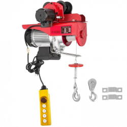 VivaTechnix Electropalan cu carucior 1800 W, capacitate 500/1000 Kg, 12/6 m/min (DDHL1000KGXCZH001V2) - vexio