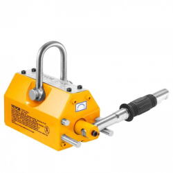 VivaTechnix Palan magnetic 300 kg, factor de siguranta 2.5, Dimensiunea bazei 156 x 91 x 98 mm (YCXPU300KGN423Z5HV0) - vexio