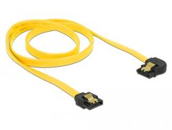 Delock M12 X-coded adaptor 8 pini femelă - RJ45 femelă Cat. 5e cu adâncitură de montare, drept, verde