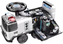  2 az 1-ben bébitaxi és rendőrségi garázs (2021666)