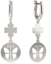 Atcom Jewelry ATCOM Pillangós-Lóherés Ezüst Fülbevaló