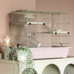 INTER-ZOO Pet Products Cușcă pentru rozătoare Pinky III Pastel - 50 x 33 x 45 cm ROZ