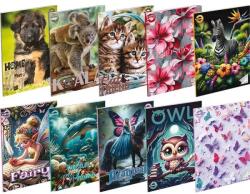 T-Creativ T-Creativ: A5-ös Girls vonalas füzet - 4. osztálytól, többféle (A16025021) - pepita