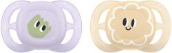 Philips Suzete Philips Avent Ultra Start - 0-2 luni, cu cutie, 2 buc, ochi, pentru fată, new (SCF075/13)
