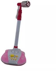 Man Yuk Toys Világító mikrofon - Bluetooth, állvány (HK-9158) - pepita