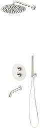 Oltens Set baterie cadă-duș Oltens Katla 34600910, cap de duș Oltens Vindel 37006910, 39100910, 39402910, 39304910, 37102910, 37200910 (36611910)