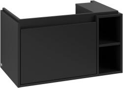 Villeroy & Boch Skyla dulap 77.2x43.9x43.6 cm sub chiuveta pe perete negru C78800VL (C78800VL)