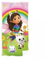 Carbotex Gabi babaháza: Törölköző - 70 x 140 cm (GDH245063-R) - pepita