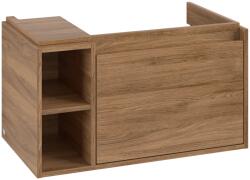 Villeroy & Boch Skyla dulap 77.2x43.9x43.6 cm sub chiuveta pe perete stejar C78700RH (C78700RH)