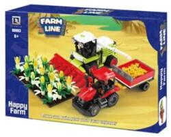  Kukorica kombájn műanyag építőjáték (90093)