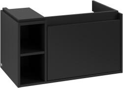 Villeroy & Boch Skyla dulap 77.2x43.9x43.6 cm sub chiuveta pe perete negru C78700VL (C78700VL)