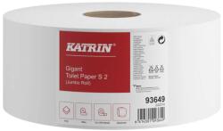 Katrin Toalettpapír KATRIN Jumbo S tekercses 16 cm 100 m 870 lapos 2 rétegű fehér (93649) - vectraline