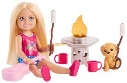 Mattel Barbie, Outdoor Adventures, papusa Chelsea si accesorii Papusa Barbie
