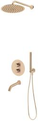 Oltens Set baterie cadă-duș Oltens Katla 34600610, cap de duș Oltens Vindel 37006610, 39100610, 39402610, 39304610, 37102610, 37200610 (36611610)