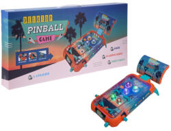 Free & Easy PO BOX DPG S34-937730 Desktop Pinball, elemes asztali mini elektronikus flipper, 4 flipperkarral, 5 világító ütköözővel, hanghatással, digitális kijelzővel (SPR_flipper)