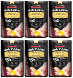 Super Benek Super Benek World Cuisines teljes értékű eledel felnőtt macskáknak. Holland pörkölt csirkével tojászselében 6x100 g